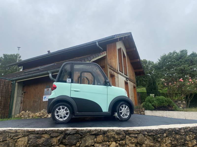 Petite voiture électrique grande autonomie pour la campagne et la ville 